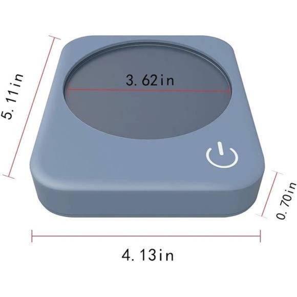 Coffee Mug Warmer, 4 Hours Auto Shut Off Cup Warmer for Office Home Desk Use - Picture 3 of 7